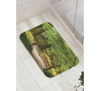 Коврик противоскользящий JoyArty "Парковый мост" для ванной, сауны, бассейна, bath_17884