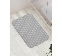 Коврик противоскользящий JoyArty "Волнистая плитка" для ванной, сауны, бассейна, bath_21702