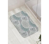 Коврик противоскользящий JoyArty "Текстурные цветы" для ванной, сауны, бассейна, bath_21703