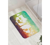 Коврик противоскользящий JoyArty "Сказочные олени" для ванной, сауны, бассейна, bath_21751