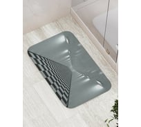 Коврик противоскользящий JoyArty "Шахматный пол" для ванной, сауны, бассейна, bath_17863