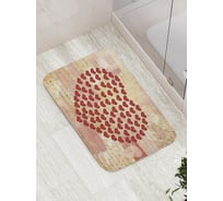 Коврик противоскользящий JoyArty "Море любви" для ванной, сауны, бассейна, bath_2935