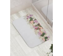 Коврик противоскользящий JoyArty "Весенняя сирень" для ванной, сауны, бассейна, bath_294378