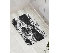 Коврик противоскользящий JoyArty "Глазницы черепа" для ванной, сауны, бассейна, bath_28860