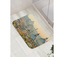 Коврик противоскользящий JoyArty "Старинный город" для ванной, сауны, бассейна, bath_244897