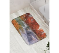 Коврик противоскользящий JoyArty "Водопадная стена" для ванной, сауны, бассейна, bath_22016