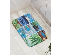 Коврик противоскользящий JoyArty "Массажный рай" для ванной, сауны, бассейна, bath_21846