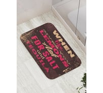 Коврик противоскользящий JoyArty "Когда жизнь дает лимон" для ванной, сауны, бассейна, bath_22064