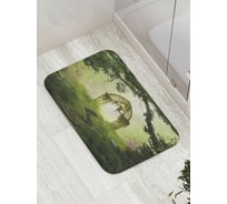 Коврик противоскользящий JoyArty "Арка в лесу" для ванной, сауны, бассейна, bath_32595