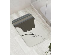 Коврик противоскользящий JoyArty "Легкое дыхание" для ванной, сауны, бассейна, bath_32616