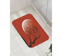 Коврик противоскользящий JoyArty "Ночное дерево" для ванной, сауны, бассейна, bath_32499