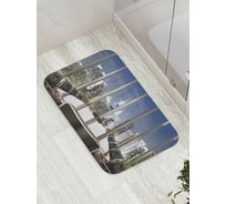 Коврик противоскользящий JoyArty "Конференц Зал на веранде" для ванной, сауны, бассейна, bath_34825