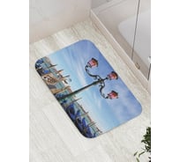 Коврик противоскользящий JoyArty "Гондолы Венеции" для ванной, сауны, бассейна, bath_3420