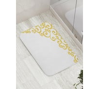 Коврик противоскользящий JoyArty "Ажурный уголок" для ванной, сауны, бассейна, bath_33816