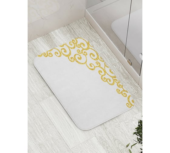 Коврик противоскользящий JoyArty "Ажурный уголок" для ванной, сауны, бассейна, bath_33816 1