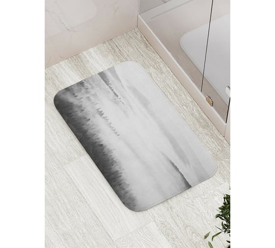 Коврик противоскользящий JoyArty "Туманные холмы" для ванной, сауны, бассейна, bath_30980 1