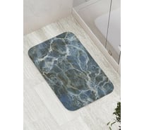 Коврик противоскользящий JoyArty "Текстура темного мрамора" для ванной, сауны, бассейна, bath_33995