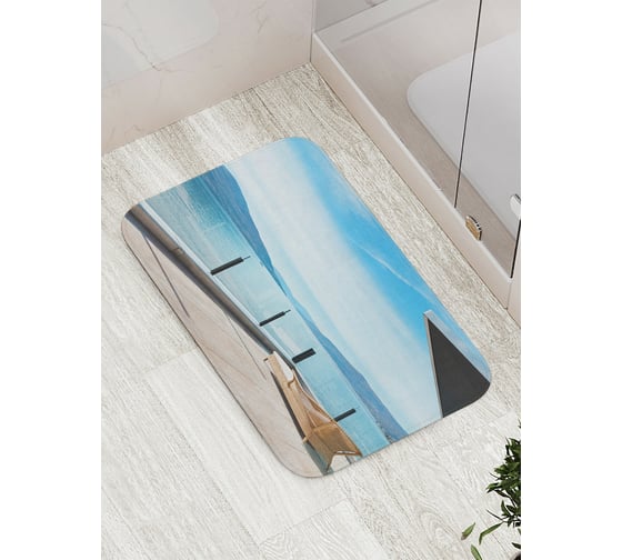 Коврик противоскользящий JoyArty "Под палящим солнцем" для ванной, сауны, бассейна, bath_34949 1