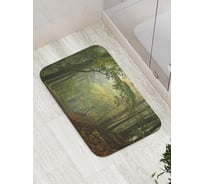 Коврик противоскользящий JoyArty "Спокойный лес" для ванной, сауны, бассейна, bath_37350