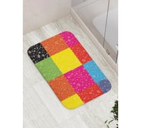Коврик противоскользящий JoyArty "Красочная влага" для ванной, сауны, бассейна, bath_3749