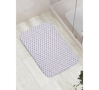 Коврик противоскользящий JoyArty "В горошек" для ванной, сауны, бассейна, bath_378408