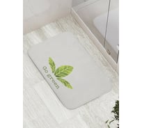 Коврик противоскользящий JoyArty "Go green" для ванной, сауны, бассейна, bath_378459