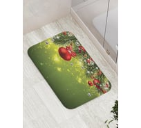 Коврик противоскользящий JoyArty "Искрящаяся новогодняя елка" для ванной, сауны, бассейна, bath_378820