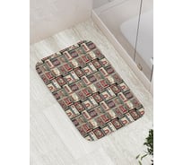 Коврик противоскользящий JoyArty "Английские марки" для ванной, сауны, бассейна, bath_381314