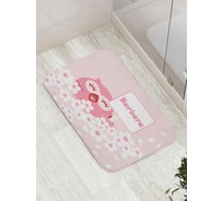 Коврик противоскользящий JoyArty "Веселая барбара" для ванной, сауны, бассейна, bath_4453