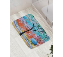 Коврик противоскользящий JoyArty "Искаженная реальность дерева" для ванной, сауны, бассейна, bath_4479