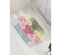 Коврик противоскользящий JoyArty "Символический градиент" для ванной, сауны, бассейна, bath_4725