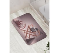 Коврик противоскользящий JoyArty "Стул режиссера" для ванной, сауны, бассейна, bath_4613