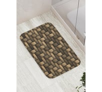 Коврик противоскользящий JoyArty "Прочный переплет" для ванной, сауны, бассейна, bath_4728