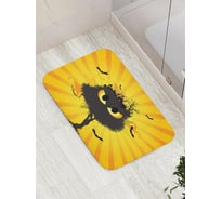 Коврик противоскользящий JoyArty "Дерево на Хэллоуин" для ванной, сауны, бассейна, bath_4809