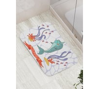 Коврик противоскользящий JoyArty "Нарисованная рыба" для ванной, сауны, бассейна, bath_4963