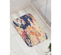Коврик противоскользящий JoyArty "Цветы" для ванной, сауны, бассейна, bath_53329