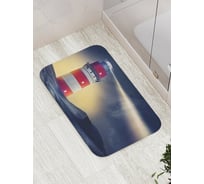 Коврик противоскользящий JoyArty "Луч с маяка" для ванной, сауны, бассейна, bath_5504