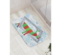 Коврик противоскользящий JoyArty "Лось с картины" для ванной, сауны, бассейна, bath_5552