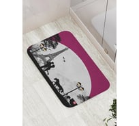 Коврик противоскользящий JoyArty "Романтический Париж" для ванной, сауны, бассейна, bath_53927