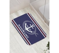 Коврик противоскользящий JoyArty "Якорь и швартовочный трос" для ванной, сауны, бассейна, bath_5624