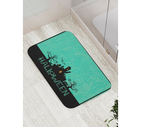 Коврик противоскользящий JoyArty "Ведьминское жилище" для ванной, сауны, бассейна, bath_6043 1