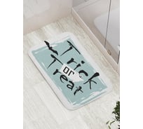 Коврик противоскользящий JoyArty "Угроза на День всех святых" для ванной, сауны, бассейна, bath_6042