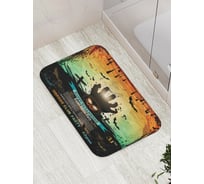 Коврик противоскользящий JoyArty "Приглашение на Хеллоуин" для ванной, сауны, бассейна, bath_6044