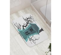 Коврик противоскользящий JoyArty "Хижина ведьмы" для ванной, сауны, бассейна, bath_6034