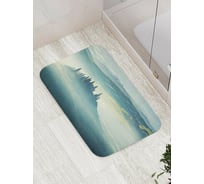 Коврик противоскользящий JoyArty "Туманное поместье" для ванной, сауны, бассейна, bath_6661