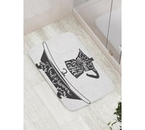 Коврик противоскользящий JoyArty "Утренний душ и кофе" для ванной, сауны, бассейна, bath_7633