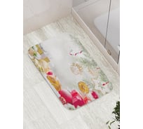 Коврик противоскользящий JoyArty "Блеск украшений" для ванной, сауны, бассейна, bath_78636