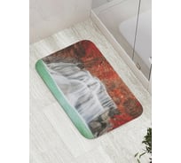 Коврик противоскользящий JoyArty "Примечательный водопад" для ванной, сауны, бассейна, bath_8252