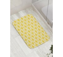 Коврик противоскользящий JoyArty "Квадратные квадраты" для ванной, сауны, бассейна, bath_7916
