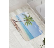 Коврик противоскользящий JoyArty "Всезнающая пальма" для ванной, сауны, бассейна, bath_8828